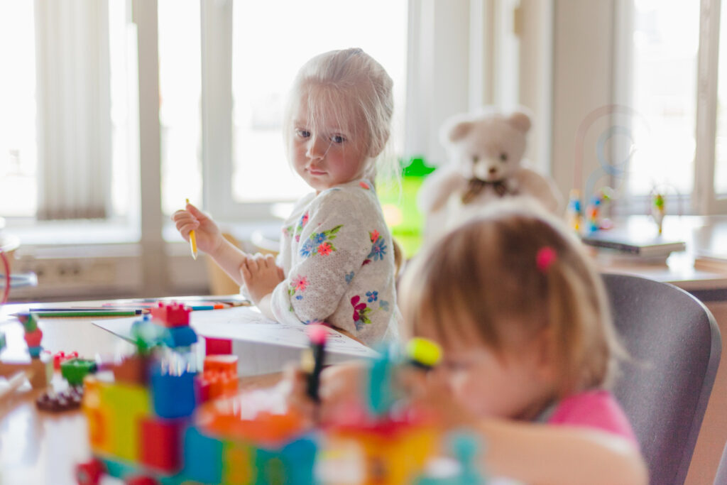 enfants maternelle premier jour