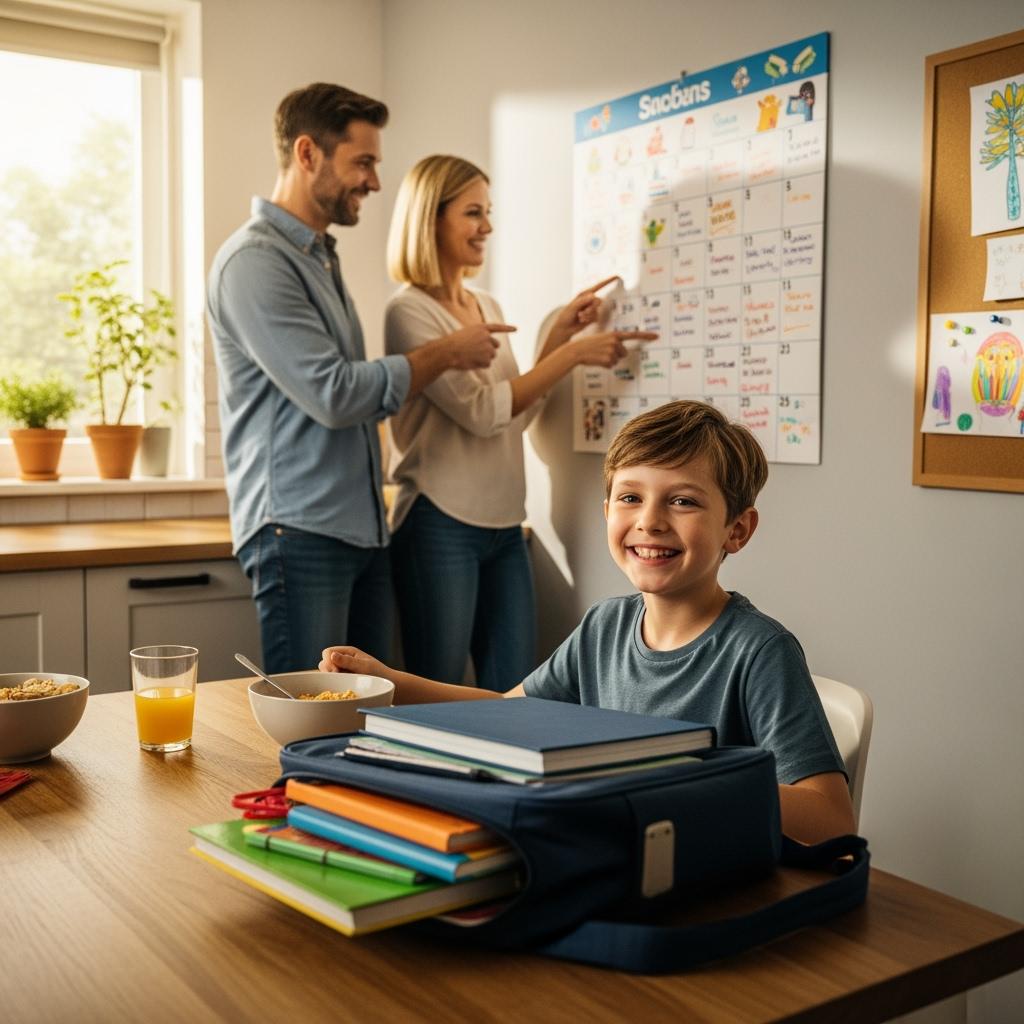 Parents séparés : gérer le planning scolaire sans stress