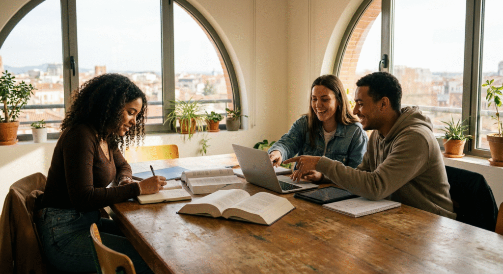 des etudiants en droit juridique en revision - Toulouse